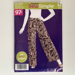 Simplicity A1524 Sewing Pattern